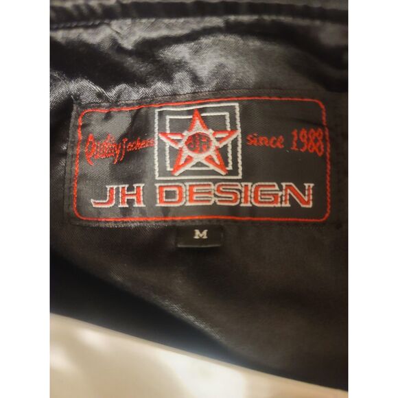 Ward Burton CAT NASCAR Racing Jacket Caterpillar Mens Black Yellow #22 - Picture 5 of 16